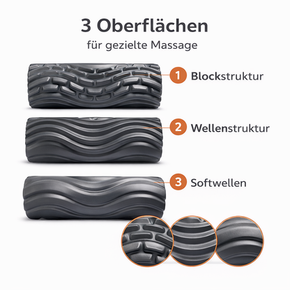 Vibrierende Faszienrolle