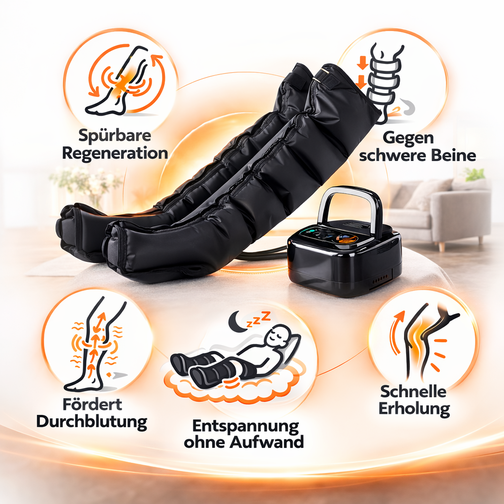 Kompressionsboots für Bein-Regeneration