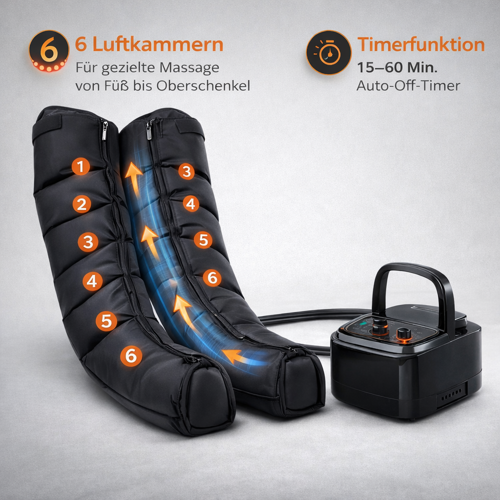 Kompressionsboots für Bein-Regeneration