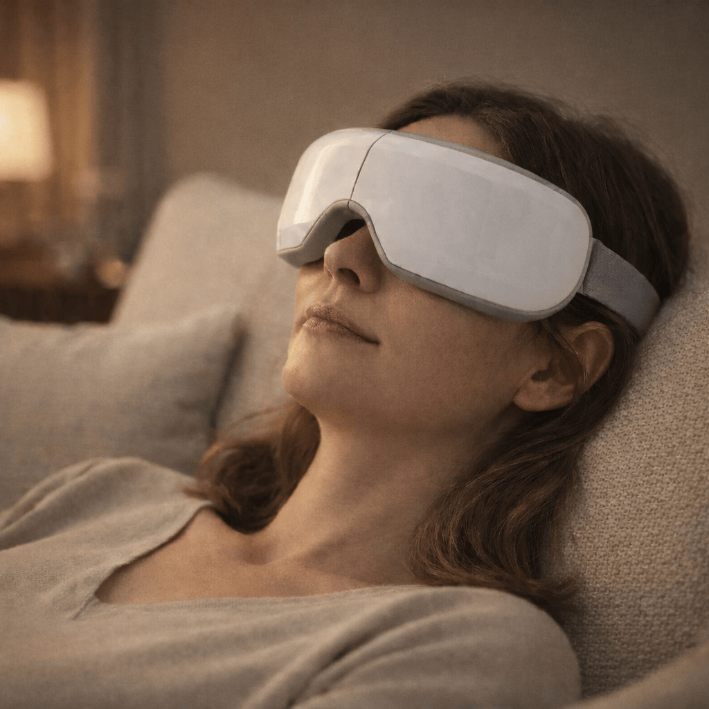OptiRelax Augenmassagegerät mit Wärme