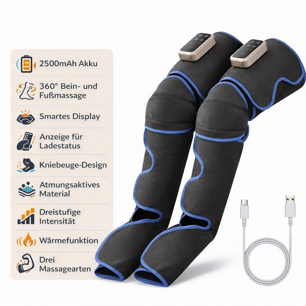 Beinmassagegerät mit Wärme Both Legs English Manual