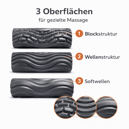 Vibrierende Faszienrolle